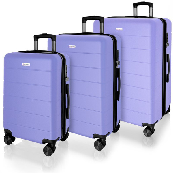 Sada cestovních kufrů AVANCEA DE2966 Light purple SML (8)