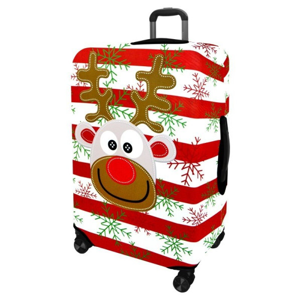 Obal na kufr Z260 Vánoční sob M (1)
