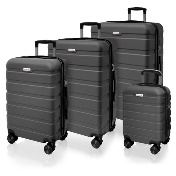 Sada cestovních kufrů AVANCEA DE2708 Dark grey XSML (1)