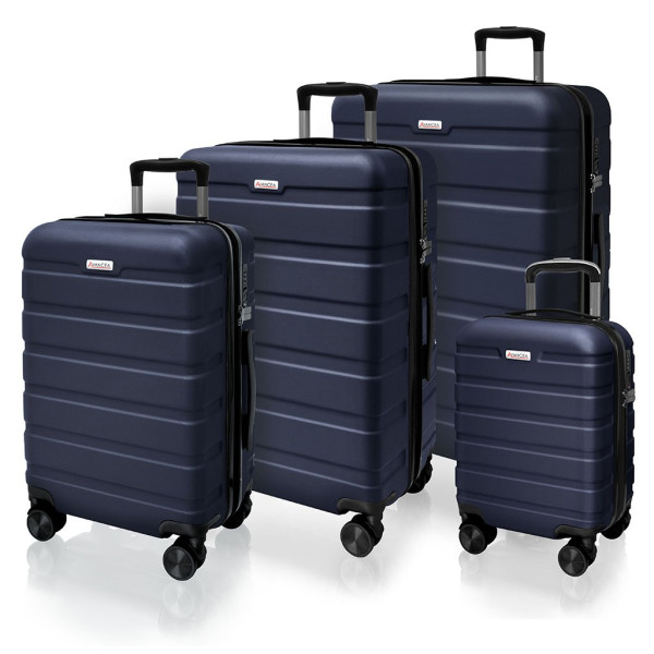 Sada cestovních kufrů AVANCEA DE2708 Navy blue XSML (1)