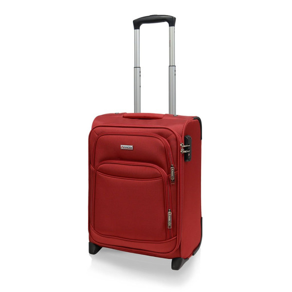 Cestovní kufr AVANCEA A1011-1 Red 2W S (1)
