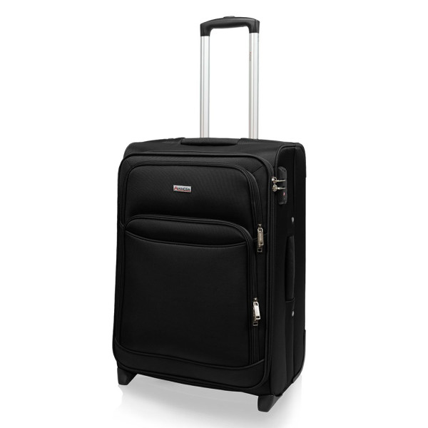 Cestovní kufr AVANCEA A1011-1 Black 2W M (1)