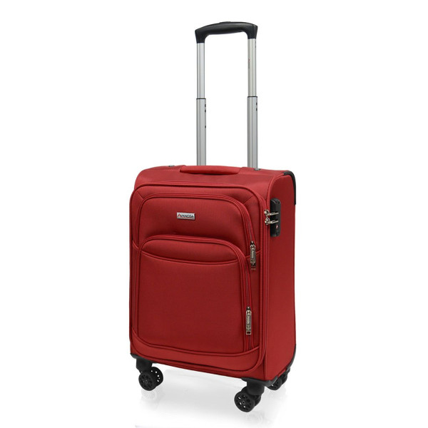 Cestovní kufr AVANCEA A1011-2 Red 4W S (1)