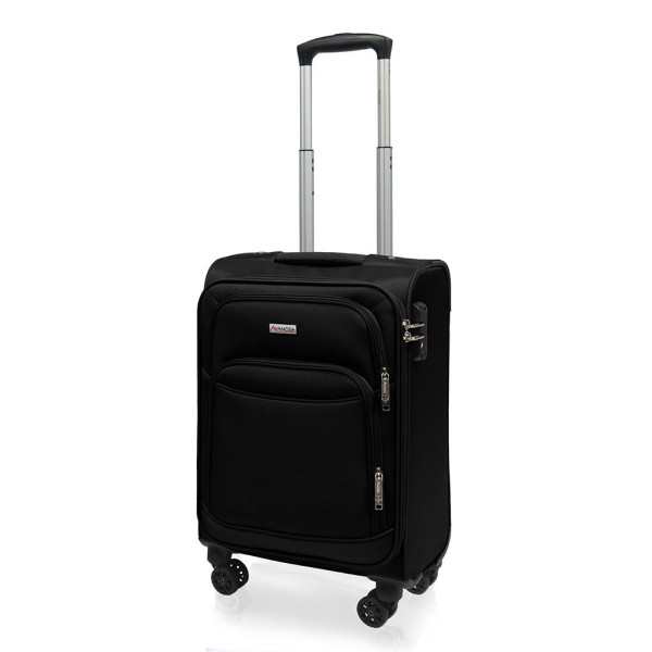Cestovní kufr AVANCEA A1011-2 Black 4W S (1)