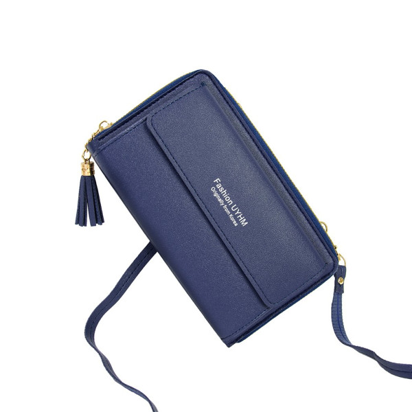 Crossbody peněženka PB412 tmavě modrá (1)