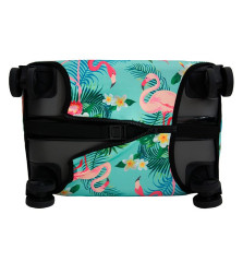 Obal na kufr H194 Plameňáci S (3)