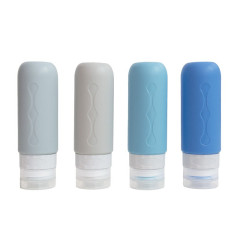 Cestovní silikonové lahvičky 90 ml XND10, sada 4 ks