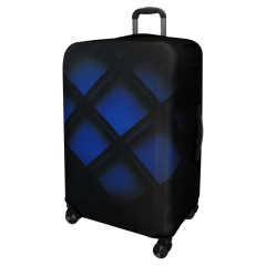 Obal na kufr Z248 černomodrý M