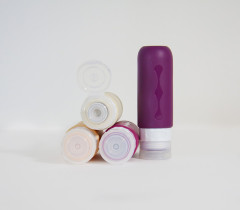 Cestovní silikonové lahvičky 90 ml XND15, sada 4 ks (2)