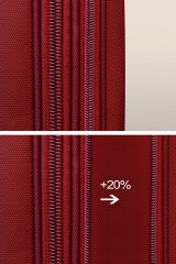 Sada cestovních kufrů AVANCEA GP4725 Red 4W SML (4)