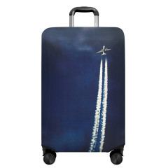 Obal na kufr Z747 Čáry za letadlem M (2)