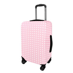 Obal na kufr Z52 Puntík I růžový S