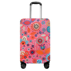 Obal na kufr Z81 Flowers S (2)