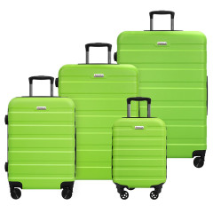 Sada cestovních kufrů AVANCEA DE2708 Bright green XSML (2)