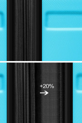 Cestovní kufr AVANCEA DE2708 Light blue L (7)