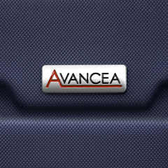 Cestovní kufr AVANCEA DE2708 Navy blue S (8)