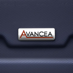 Cestovní kufr AVANCEA DE2708 Navy blue M (9)