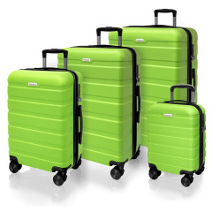 Sada cestovních kufrů AVANCEA DE2708 Bright green XSML