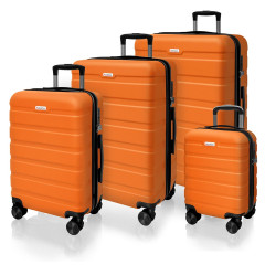 Sada cestovních kufrů AVANCEA DE2708 Orange XSML