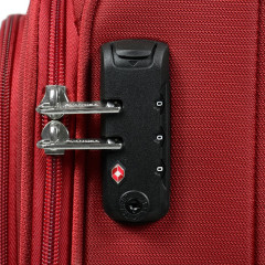 Cestovní kufr AVANCEA A1011-1 Red 2W M (5)