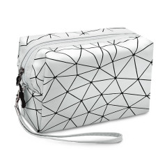 Kosmetická taška TB13734 Diamond stříbrná