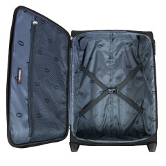 Cestovní kufr AVANCEA A1011-1 Black 2W S (4)