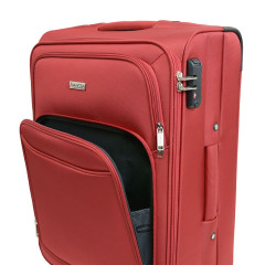 Cestovní kufr AVANCEA A1011-1 Red 2W M (7)