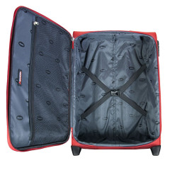 Cestovní kufr AVANCEA A1011-1 Red 2W M (4)