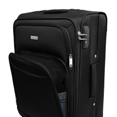 Sada cestovních kufrů AVANCEA A1011-2 Black 4W SML (6)