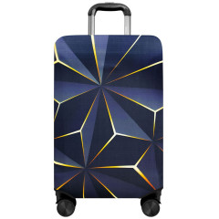 Obal na kufr Z928 Geometric I zlatý S (2)
