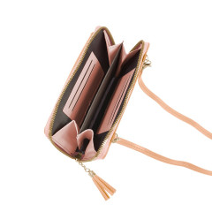 Crossbody peněženka PB414 starorůžová (3)