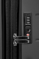 Tmavě šedý cestovní kufr s expandérem AVANCEA DE2966 Dark Grey S (TSA zámek)